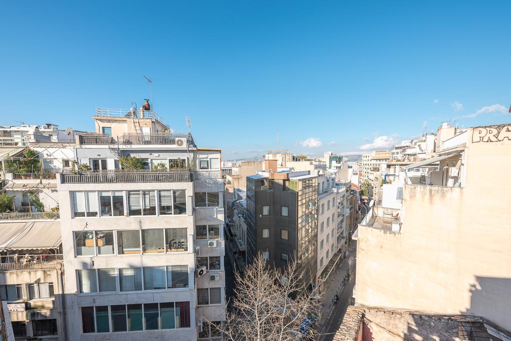 Stunning Acropolis View At City Center Athen Exterior foto